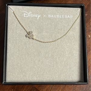 NEW Baublebar Disney Mickey sparkle icon necklace